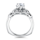 Engagement Ring With Side Stones